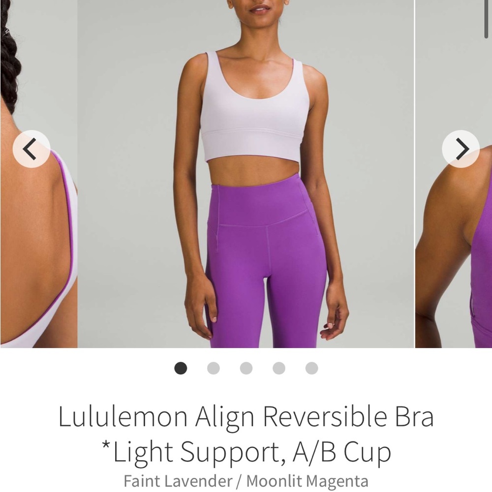 Lululemon Align Reversible Bra